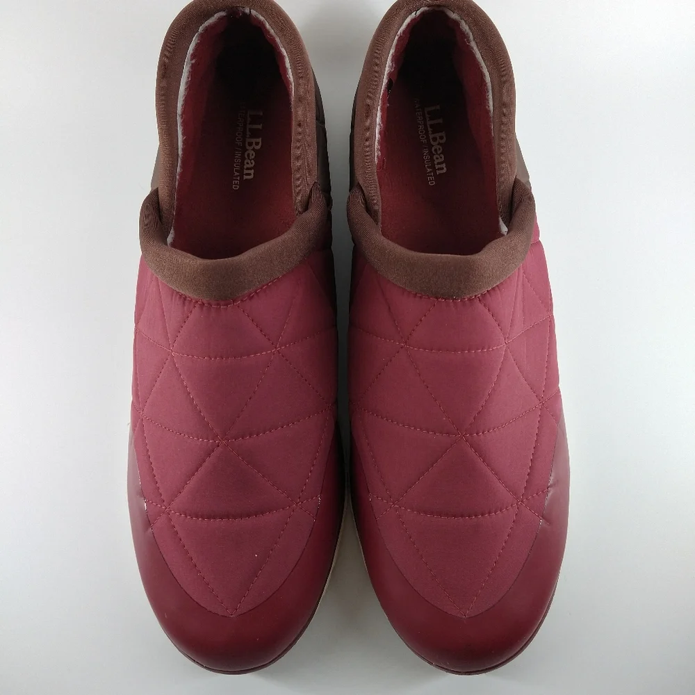 L.L. Bean Men Ultralight PrimaLoft Slip On Slippers Sz. 14 - Picture 9 of 9